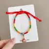 Pulseira de corda colorida zongzi do Festival do Barco-Dragão 2026 novo modelo pulseira trançada artesanal étnica infantil atacado corda vermelha