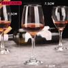 Taça de vidro criativa para uso doméstico, grande e pequena, taça de champanhe para vinho, coquetel, taça de conhaque, taça de vinho tinto