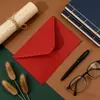 En Stock Sobres Vintage Kraft Negro y Blanco Rojo C6, Papel de Carta, Tarjetas Postales, Tarjetas de Felicitación, Tarjetas de Invitación, Bolsas para Documentos