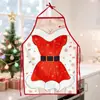 Avental Decorativo de Natal da Amazon com Estampas Engraçadas para Festas, Macacão de Cozinha à Prova de Óleo e Manchas com Desenhos