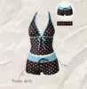 2027 Novo Roupa de Banho Transfronteiriça Tailândia Novo Biquíni Sexy de Bolinhas Conjunto de Biquíni de Bolinhas
