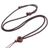 Cordão Ajustável para Pingente de Jadeíta Sandália com Inlay de Fio de Prata Cordão de Colar Tecido à Mão para Homens e Mulheres Cordão de Pingente Atacado