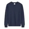 [Personalización Profesional] Sudadera Casual Simple para Hombre de Cuello Redondo Suave y Holgada de 380g de Capa de Aire de Cinco Capas
