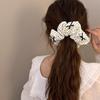 Arco Polar Dot Intestino Grosso Anel de Cabelo Bola Cabeça De Borracha Tendão Corda De Cabelo Sentido Avançado Amarrar Cabelo Rabo De Cavalo Baixo Corda Acessórios De Cabelo Para Mulheres