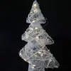 Decoraciones Navideñas Transfronterizas, Estrella para la Punta del Árbol, Reno de Hierro Forjado Brillante, Decoraciones de Escena, Manualidades, Adornos Colgantes