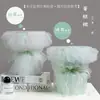 Brocado novo bordado florzinha tecido de gaze flores buquê gaze gaze transparente floricultura suprimentos para DIY