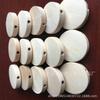 15-40MM Color Madera Natural Agujero Recto Rodajas Redondas de Madera Madera Maciza Astillas de Madera Accesorios para Pendientes Accesorios para Joyería DIY Venta al por Mayor