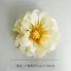 Flor de Margarita Simulada Flor de Crisantemo de Mil Capas Flor de Crisantemo Rica Accesorios Florales Hechos a Mano Decorativos Flor DIY Pared de Flores Accesorios Decorativos