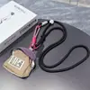 Funda de Teléfono de Moda con Correa Larga Cruzada Se Puede Usar Multifuncional Colgante de Cuello para Mujer Correa con Anillo para Dedos Cadena para Cámara Exterior Fácil de Usar