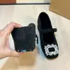 Zapatos Mary Jane con Aumento de Altura Interior y Pedrería, Zapatos de Una Sola Suela de Felpa Negra para Mujer, Zapatos Peludos Estilo Noche Otoño e Invierno 2025 para Mujer, Adecuados para Usar en Exteriores en Invierno