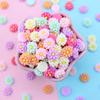 Pendientes de flores frescas japonesas de alta calidad, pendientes de material para hacer tú mismo, accesorios de flores de resina, pequeñas flores.