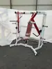 Juego Completo de Equipo de Gimnasio Estudio Barra de Dominadas Press de Pecho Tipo Split Press de Hombros Espalda Piernas Hack Squat