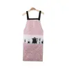 Fabricante Moda Creativa Hogar Rayas Impermeable y a Prueba de Aceite Delantal Limpieza Cocina Delgado Verano Delantal Venta al por Mayor