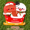 Bolsa Autocierre de Santa Claus Bolsas de Empaque para Dulces, Snacks de Dibujos Animados Infantiles, Souvenirs, Bolsa de Regalo Navideño para Estudiantes