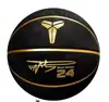 Nº 7 Kobe Basquete Assinatura Mamba Negro Nº 6 Sensação de Couro Genuíno Nº 5 Especial para Competição Basquete Resistente ao Desgaste Couro Bovino Exame de Admissão para Ensino Médio 4