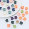 Nuevo Pasador de Pelo de Flor de Cinco Pétalos Multicolor para Manualidades Pequeño Fresco Popular Lindo Estilo de Nicho Mini Pasador