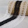 Cullokin Lace Cadarço Perfurado Fita de Arroz Preto e Branco Lace Lady Sapatos Casuais Acessórios Modernos Decoração