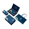Caja de Empaque de Producto de Salud de Gama Alta, Caja Personalizada de Estilo Libro con Tapa abatible magnética, Caja de Regalo, Caja de Doble Apertura, Caja Vacía Tipo Cajón
