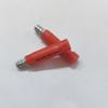 Biela oculta dois em um integrado tipo placa de encaixe rápido conector invisível armário de guarda-roupa oculto criança e pai vermelho