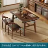 Restaurante Buffets Lanchonete Restaurante de Fast Food Combinação Comercial de Mesa e Cadeiras Mesa de Jantar Simples para Apartamento Pequeno Sala de Estar Mesa de Jantar