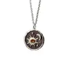 Comercio Exterior Transfronterizo Joyería al por Mayor Collar Colgante de Piedra Lunar Retro Estilo Bohemio para Mujer Joyería de Cristal Natural