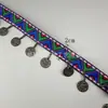 Cinta y Bordado a Mano Estilo Étnico Retro Disfraces de Escenario Disfraces de Actuación Cinta con Flecos Encaje