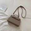 Bolsa pequena de textura de alta qualidade bolsa feminina 2026 popular novo estilo bolsa transversal moderna bolsa de mão versátil elegante Bolsa Kelly