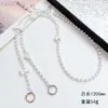 Nueva Cadena para Teléfono Móvil con Forma de Corazón Electroplateado de Tul con Lazo Láser, Cadena de Bolso Versátil Portátil Cruzado para Mujer, Ins