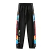 Pantalones de Botones "Americanos" Transfronterizos Otoño Invierno para Hombre con Botones Completos Entrenamiento de Baloncesto Deportivos Pantalones Largos Botón Liberación Rápida Salida de Cancha Holgados