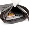 Mochila Escolar de Lona Cor Sólida Estilo Coreano Transfronteiriça Nova Mochila de Viagem Retrô Mochila Casual Tendência de Grande Capacidade