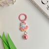 Llavero Original de Hello Kitty Colgante para Mochila Escolar de Estudiante Accesorios de Personalidad para Chica Suave Dibujo Animado Lindo Regalo para Novia