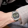 Relógio Masculino de Moda de Alta Qualidade ORSGA Calendário Listrado Clássico Business Fábrica Transfronteiriço Ao Vivo Relógio de Quartzo Masculino