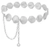 Cadena de Cintura de Flor de Metal de Diseño Único para Mujer, Cadena Decorativa de Moda y de Alta Gama para Vestidos y Pantalones, Cinturón de Cadena Estilo Ins