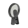 Filtro de Lente Polarizador Fotográfico para Celular 52/67mm com Clipe Polarizador CPL para Eliminar Reflexo HD