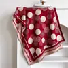 Cachecol de Bolinhas em Imitação de Caxemira para Outono e Inverno, Xale Externo de Moda de Alta Qualidade, Novo Cachecol Xale Espesso e Quente para Outono e Inverno