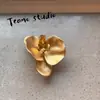 Cabeça de Flor de Orquídea Phalaenopsis Artificial, Textura de Película Impressa em 3D, Buquê Exquisito para Decoração de Casamento e Lembrança