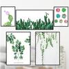 Pegatinas de Pared de Cactus Pinturas Decorativas Sala de Estar Dormitorio Pegatinas Impermeables de Mesita de Noche Pinturas de Pared Simples Modernas Moneda Redonda Pimienta