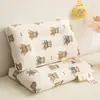 2025 Nuevo Tipo de Relleno de Almohada Hilo de Doble Capa de Algodón Puro Almohada para Bebés y Niños Almohada para la Siesta Almohada Especial para Dormitorios de Estudiantes