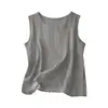 2026 Comércio Exterior Europeu e Americano Transfronteiriço Moda Feminina Amazon Colete Feminino de Tricô de Bambu Pulôver Solto Sem Mangas Colete Top t