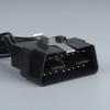 Cabo Extensor OBD de Carro Um para Um Núcleo Completo Um para Dois Interface Testador de Potência de 16 Pinos e 16 Núcleos Linha de Troca para Inspeção Anual