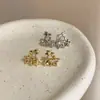 Pendientes Únicos y Hermosos de Estrella de Cinco Puntas Starlight, Estilo Dulce y Fresco Pendientes Frescos y Elegantes de Estrella de Circonita, Joyería Exquisita con Agujas de Plata 925