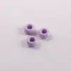 Cuentas de ábaco de colores con agujero grande DIY Aro de agujero mediano Cadena para teléfono móvil Pulsera Anillo colgante Cuerda para el cabello Juguetes para niños Accesorios de joyería