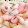 2026 Nova Classe A Grau Mãe e Bebê Alta Gramatura Fleece Bolha Fleece Leite Estampado Lençol de Cama Peça Única Inverno Quente Pelúcia