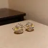 Brincos de Agulha de Prata 925 com Listra Preta e Design Totalmente em Diamante, Estilo Novo Tendência e Único, Popular Online, Exquisitos e Estilosos