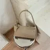 Bolso de axila de nicho moderno, bolso de mano retro a la moda para el trabajo, de alta gama, gran capacidad, fresco, dulce, simple, bolso de hombro