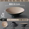 Kaibaiya vajilla de melamina tazón para fideos comercial malatang fideos de arroz ramen tazón grande para sopa imitación de porcelana especial para tienda de fideos tazón para ensaladas