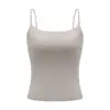 Camisola Original con Fragancia de Camelia y Perlas 10A Antibacterial Amigable con la Piel Cómoda Camisola de Cuello Redondo con Copas Fijas para una Espalda Hermosa