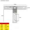 Código de Esquina de Acero Inoxidable Ángulo de Hierro/Soporte para Placa de Estante Soporte en Forma de L Conector Triángulo Pieza de Hierro Soporte de Código de Esquina de Ángulo Recto de 90 Grados