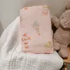 Toalla de baño de gasa de algodón de bambú para bebé 60*60 toalla de gasa cortavientos protector solar toalla para envolver de algodón multifuncional toalla de saliva de algodón