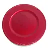 Plato Base de Plástico Estilo Europeo y Americano Banquete de Bodas Fiesta Decoración de Frutas Navidad 13 pulgadas